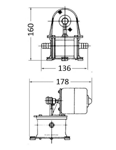 SELF-PRIMING bilge pump - 12V - Autoclaves and expansion tanks - 1619312