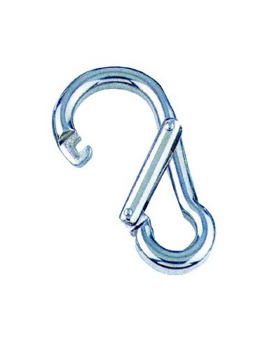 Carbine hooks with special asymmetric opening - Ironware - 0959010