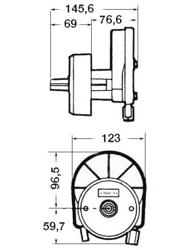 Timoneria rotativa T67