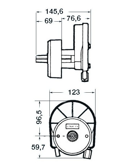 Timoneria rotativa T67