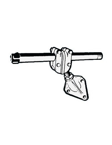 Staffa di poppa inox s39