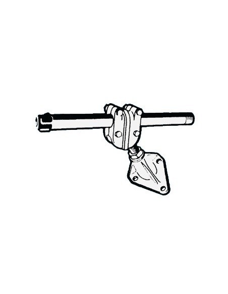 Staffa di poppa inox s39