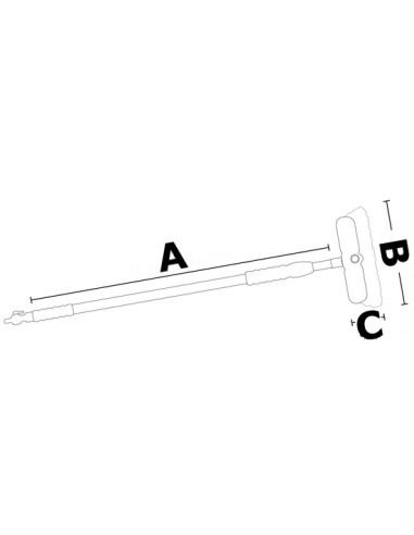 Spazzolone telescopico MAFRAST - Manutenzione - 3619100