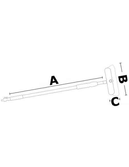 Spazzolone telescopico MAFRAST - Manutenzione - 3619100