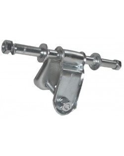 Brackets for 120-mm Ø side rollers