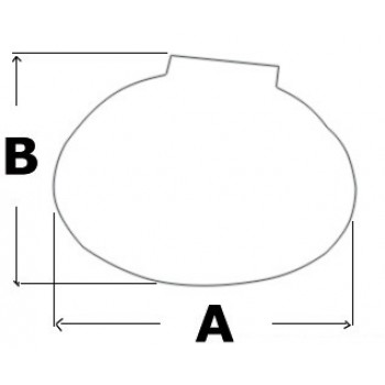 Pulsantiera a pedale per comando elettrico salpa ancore carcassa bianca
