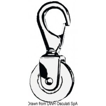 Carrucola per timoneria