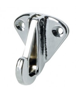 Plate fitted with openable hook