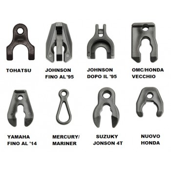 Chiavette di sicurezza per fuoribordo 