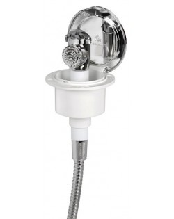 Classic Evo shower box with Mizar push-button shower - COVER CHROMED