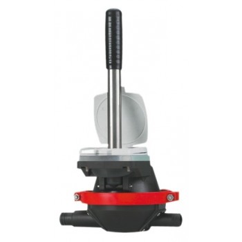 Pompa a mano a scomparsa dietro paratia