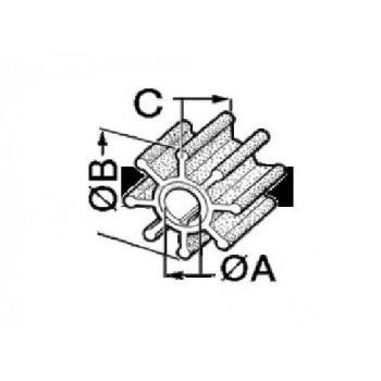 Girante di ricambio per pompa Self-Priming