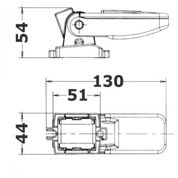 Interruttore automatico per pompe sentina