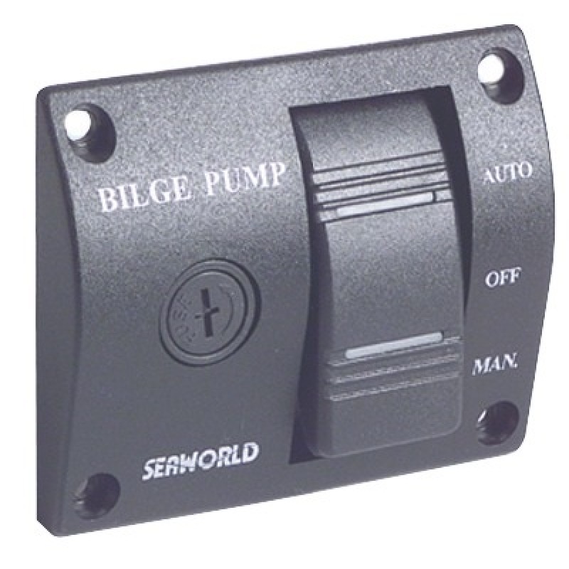 Bilge pump control panel