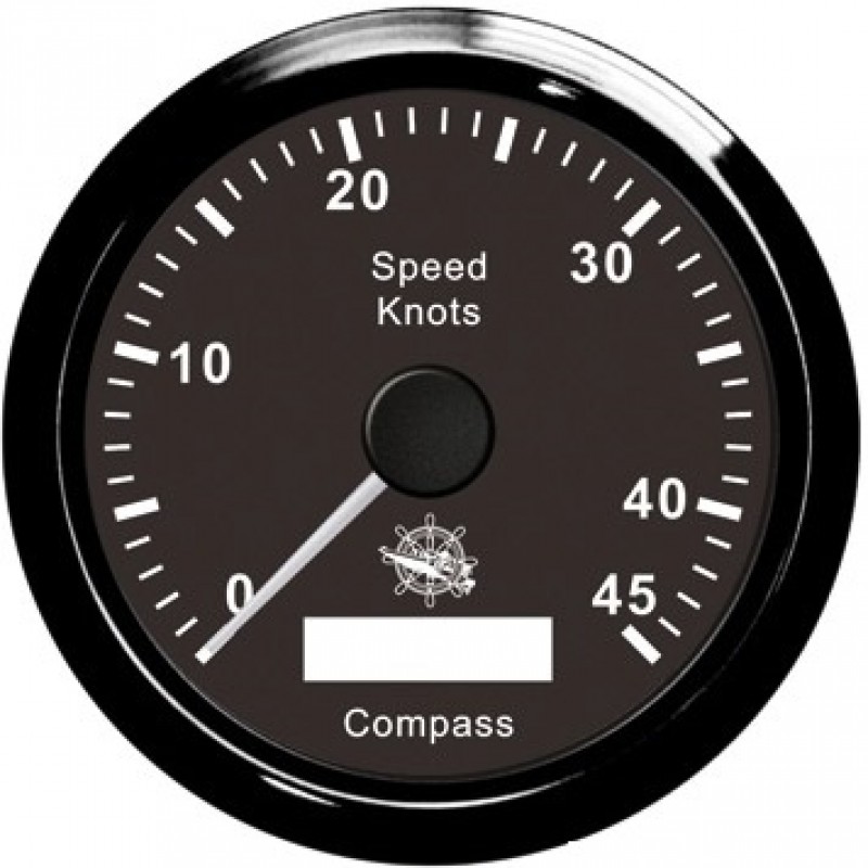 GPS GUARDIAN speedometer/mile counter without transducer - analogic