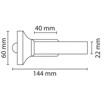 Boetta luminosa Mini One a LED