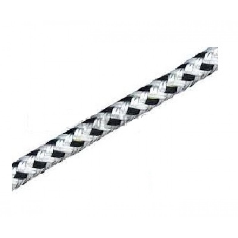 BLACK & WHITE braid mooring line ø 12 mm