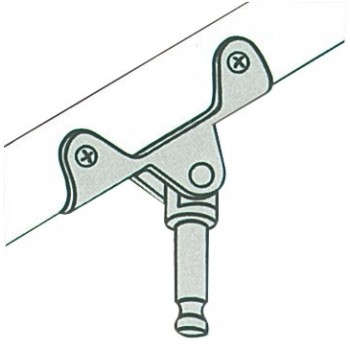 Scalmo in ottone cromato