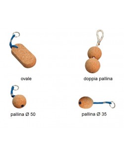 Cork floating key ring  