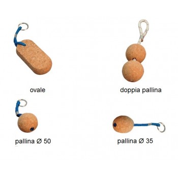 Cork floating key ring  