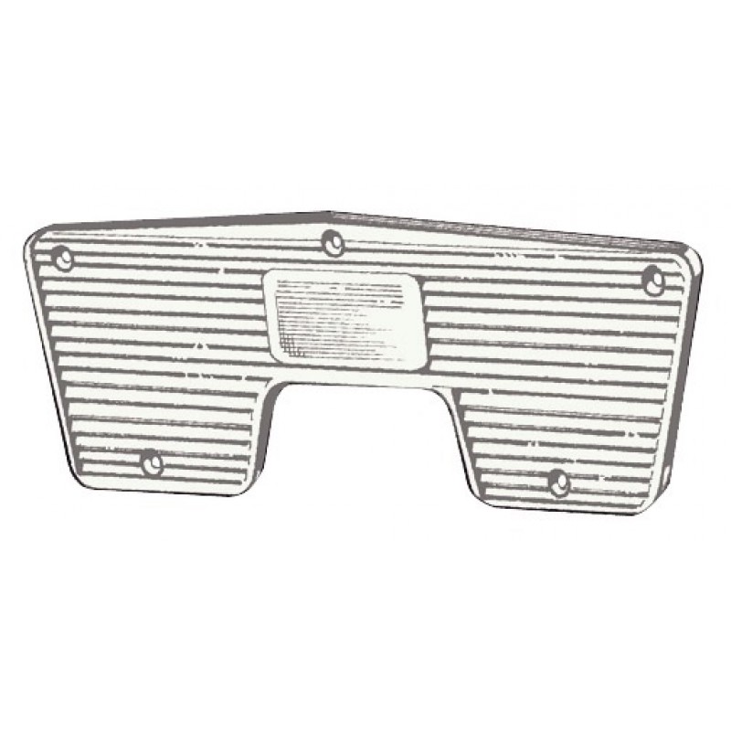 Transom internal protective plate