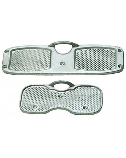 Transom protective plate