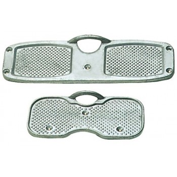 Transom protective plate