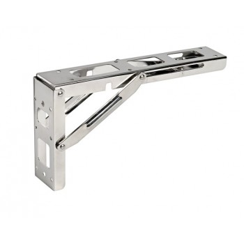 Folding arm for tables or seats