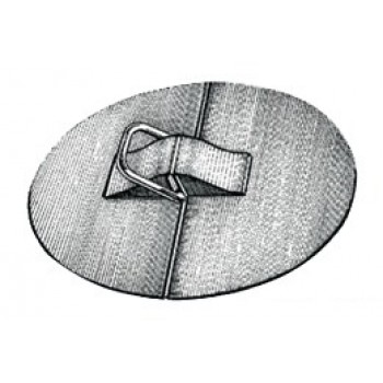 Anelli a "D" in EPDM con anello inox ø 100 mm