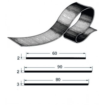 Strips for keel or sideways made of EPDM  