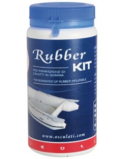 Kit riparazione gommoni Rubber kit colore bianco