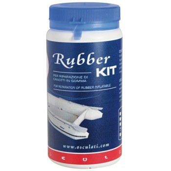 Kit riparazione gommoni Rubber kit colore bianco