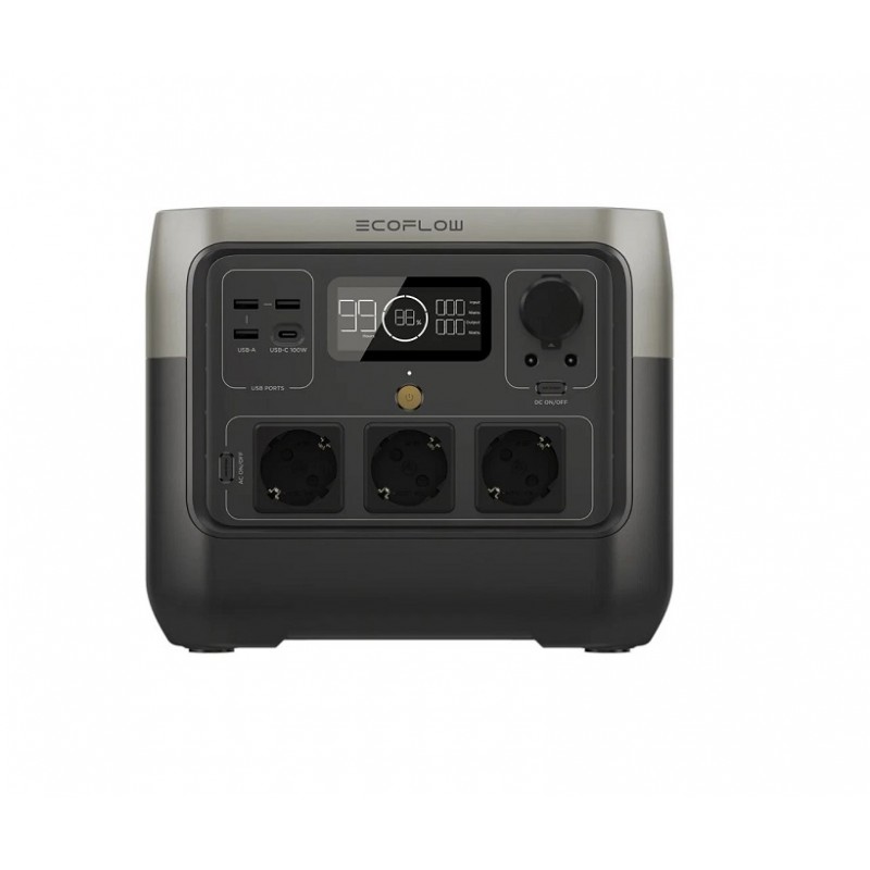 EcoFlow RIVER 2 PRO • GENERATORE PORTATILE AL LITIO PER CORRENTE A 220V 1600W