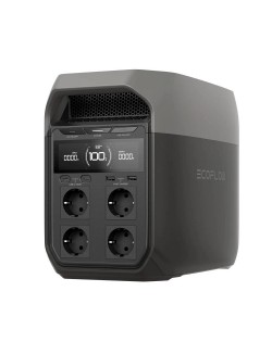 EcoFlow DELTA 3 • GENERATORE PORTATILE AL LITIO PER CORRENTE A 220V 2400W