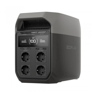 EcoFlow DELTA 3 • GENERATORE PORTATILE AL LITIO PER CORRENTE A 220V 2400W