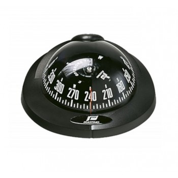 PLASTIMO OFFSHORE 75 COMPASSES FLUSHMOUNT ON HORIZONTAL SURFACE - BLACK