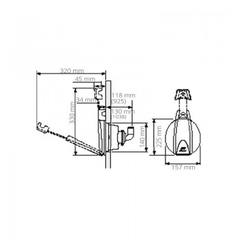 Pompa a mano PLASTIMO mod.925 SENZA BY-PASS