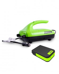 POMPA ELETTRICA PORTATILE PER SUP CON BATTERIA ESTERNA RICARICABILE