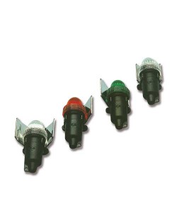 Battery powered navigation lights