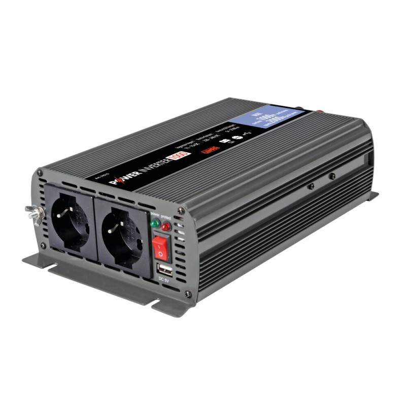 Power Inverter 1000, 12V DC to 220V AC