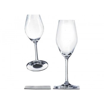 SET 2 MAGNETIC CHAMPAGNE GLASSES 