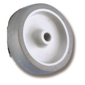 Rubber spare wheels Ø 80 mm