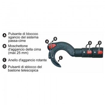 Mezzo marinaio Hook & Moor Carbo 2 - 180 cm 