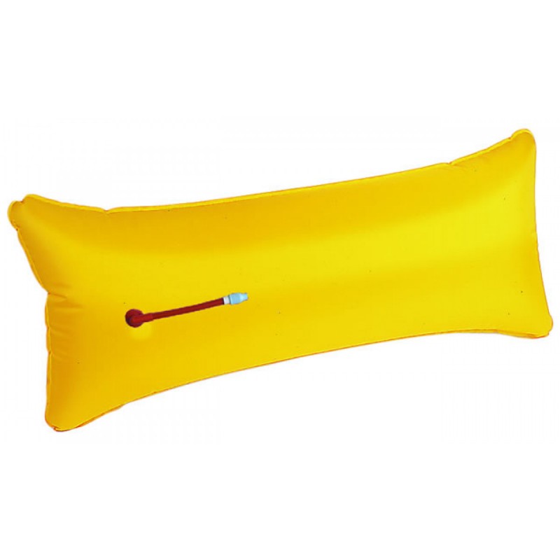 Riserva galleggiamento giallo con valvola a tubo 29cmx92cm 48L