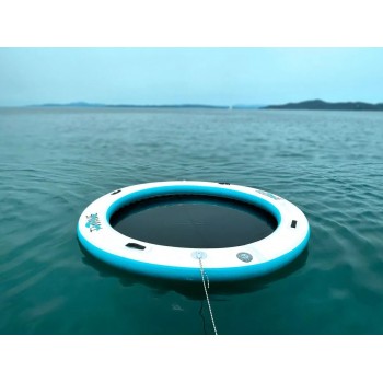 PISCINA PIATTAFORMA SDRAIO YOGA/RELAX GONFIABILE IN PVC CON BORSA DI TRASPORTO