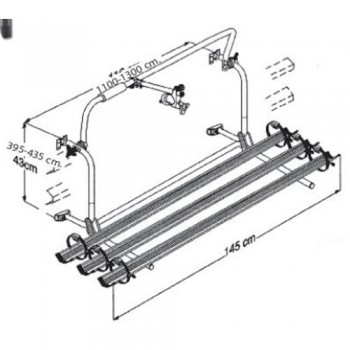 Kit 3rd cradle with belt