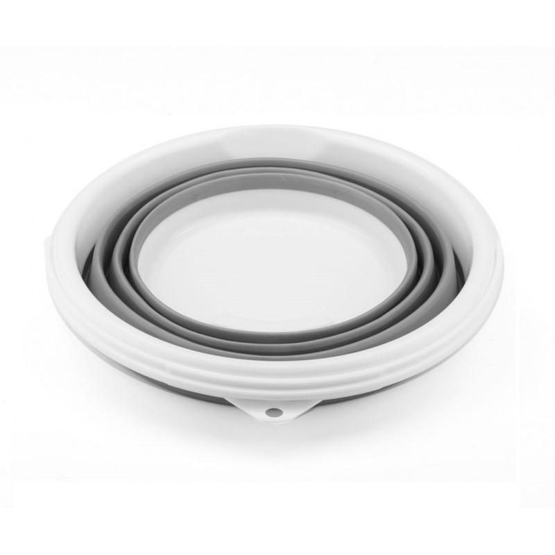 Folding silicon bucket 10 L