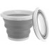 Folding silicon bucket 10 L
