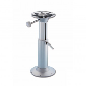 Base and column telescopic  +  rotating seat support