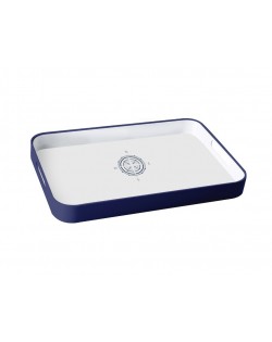 Vassoio rettangolare BLUE SAND antiscivolo